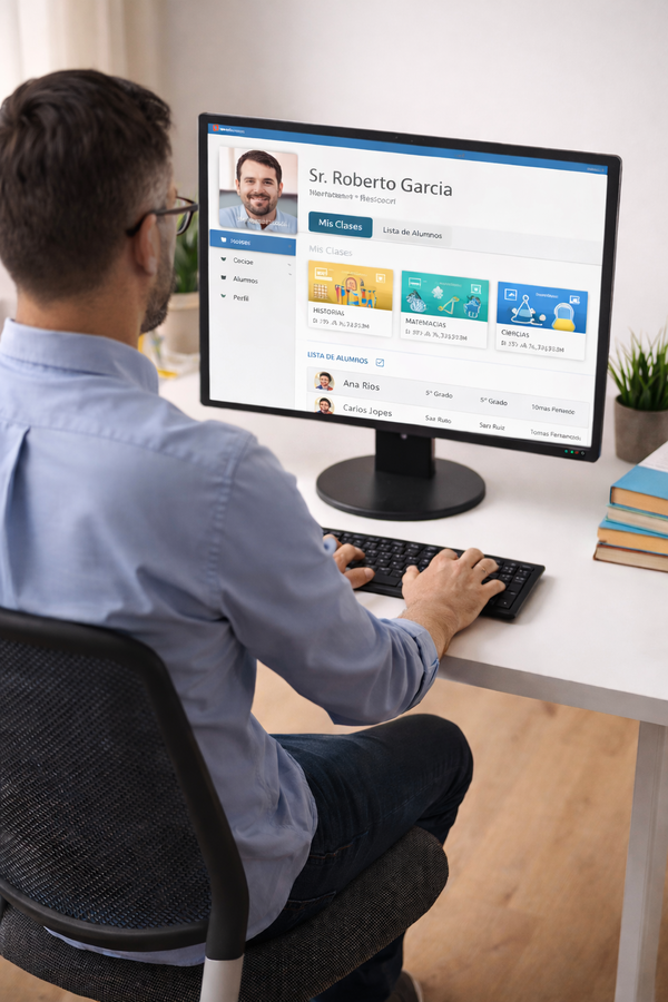 Equipo de Edunoly trabajando con centros educativos